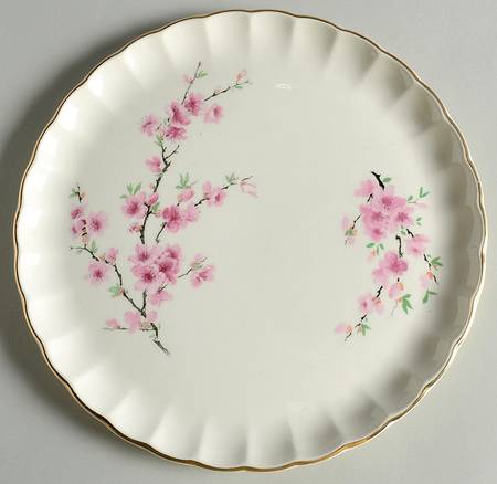 Peach Blossom (Bolero) Luncheon Plate