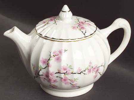 Peach Blossom (Bolero) Teapot & Lid
