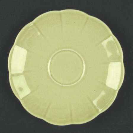 Petalware Chartreuse Saucer