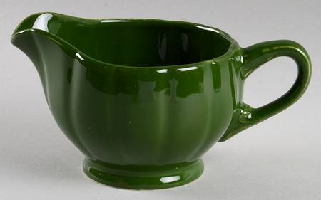 Petalware Dark Green Creamer