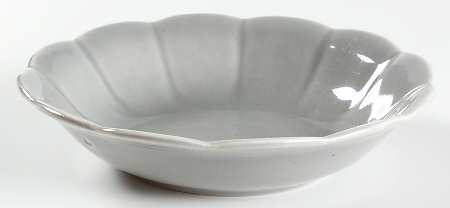Petalware Dark Gray Coupe Cereal Bowl