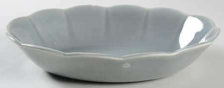 Petalware Dark Gray 9" Oval Vegetable Bowl