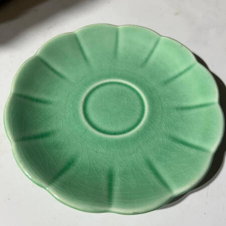 Petalware Light Green Saucer