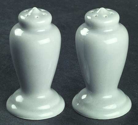Petalware Light Gray Salt & Pepper Set
