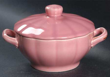 Petalware Pink Sugar Bowl & Lid