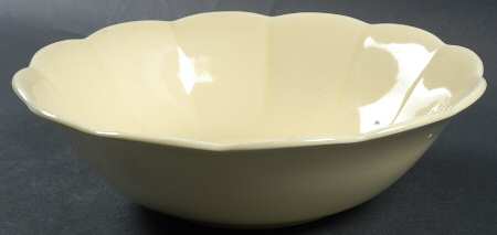 Petalware Yellow 9" Round Vegetable Bowl