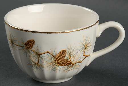 Pine Cone Flat Cup