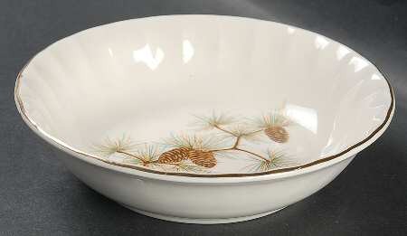 Pine Cone Coupe Cereal Bowl