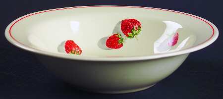 Shortcake Rim Cereal Bowl