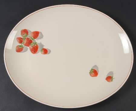 Shortcake 15" Oval Serving Platter