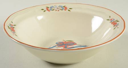 Applejack Rim Cereal Bowl