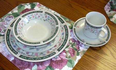 Atrium Flat Cup & Saucer Set