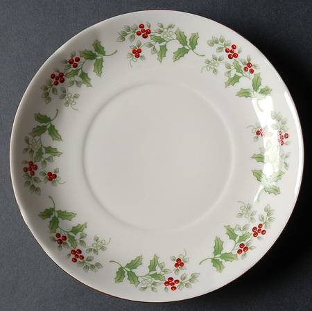 Christmas Charm-Delight-Holiday-Harmony Underplate for Round Gravy Boat