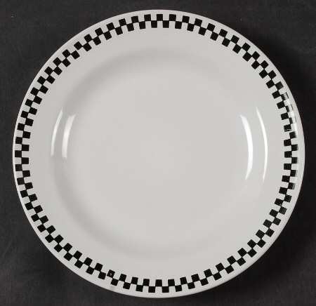 Checkers Bread & Butter Plate