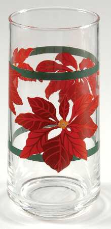 Christmas Holly (Green Stamp) 12 Oz Glassware Tumbler