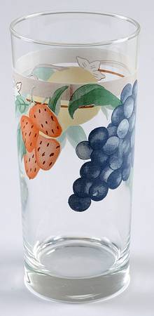 Festival (Brown Trim) 14 Oz Glassware Tumbler
