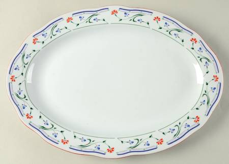 Grace 14" Oval Serving Platter