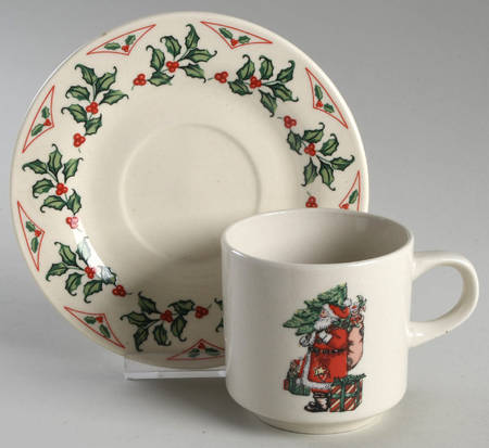 GID17 Flat Cup & Saucer Set