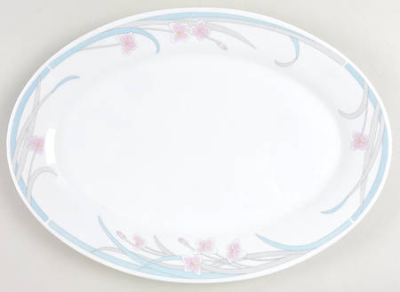 Fantasy 14" Oval Serving Platter