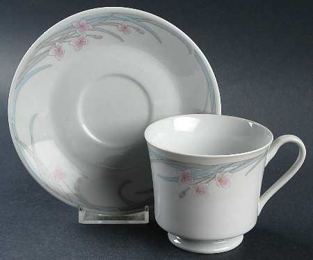 Fantasy Footed Cup & Saucer Set