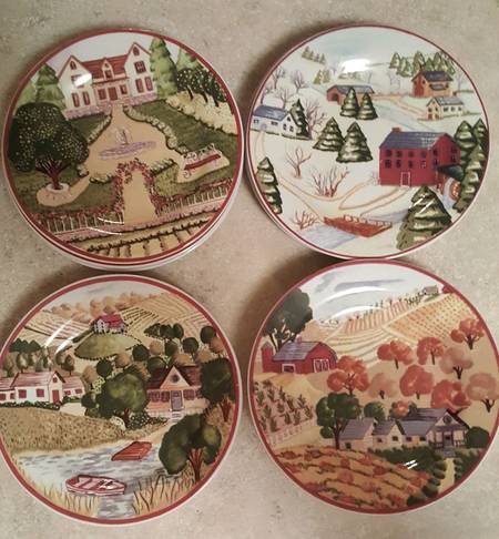 Hickory Haven Salad Plate