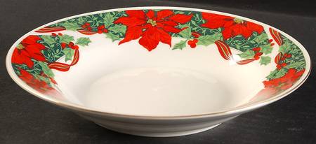 Holidays Rim Soup Bowl
