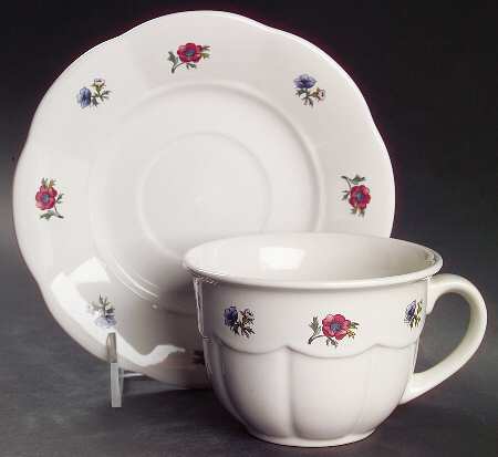 Meridian Flat Cup & Saucer Set