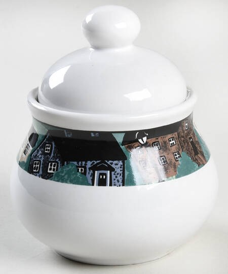 Neighborhood Sugar Bowl & Lid