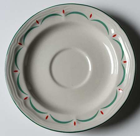 Rooster Saucer