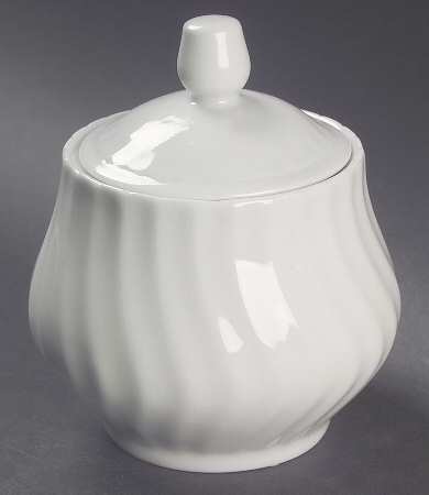 Sea Shell Sugar Bowl & Lid