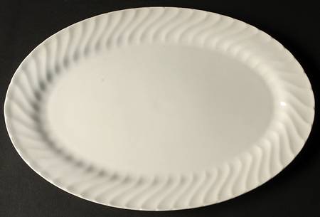 Sea Shell 14" Oval Serving Platter