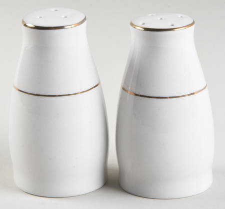 Tuxedo Gold Salt & Pepper Set
