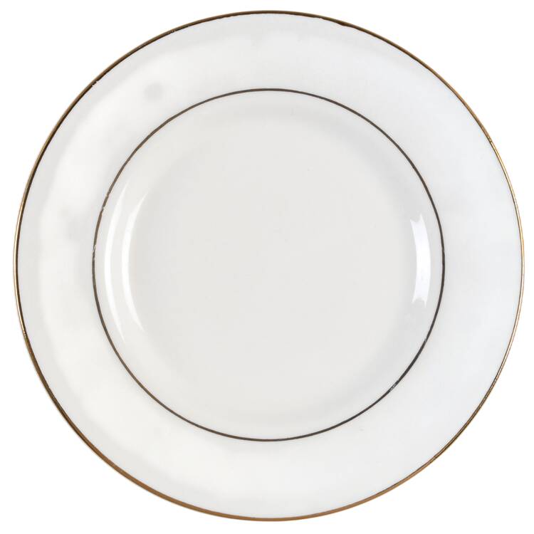 Tuxedo Gold Bread & Butter Plate