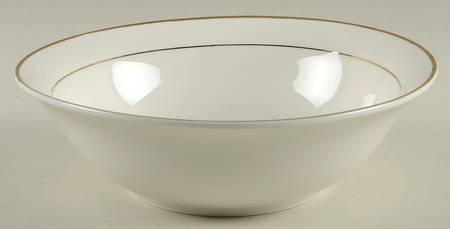 Tuxedo Gold 9" Round Vegetable Bowl