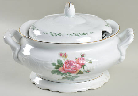 Victorian Rose Tureen &  Lid