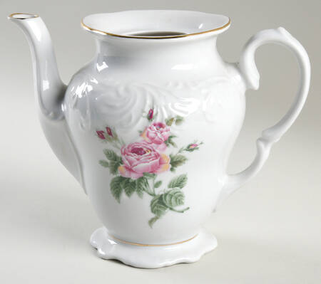 Victorian Rose Coffee Pot No Lid