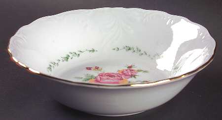 Victorian Rose 8" Round Vegetable Bowl