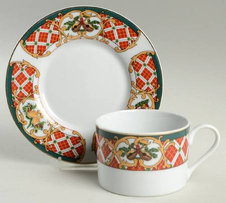 Windsor Flat Cup & Saucer Set