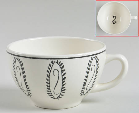 Alize White Flat Cup