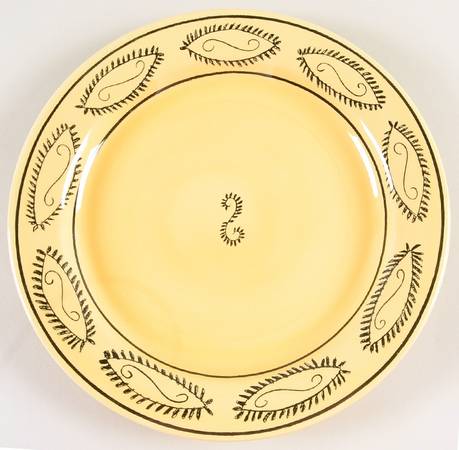 Alize Yellow 12" Chop Plate (Round Platter)
