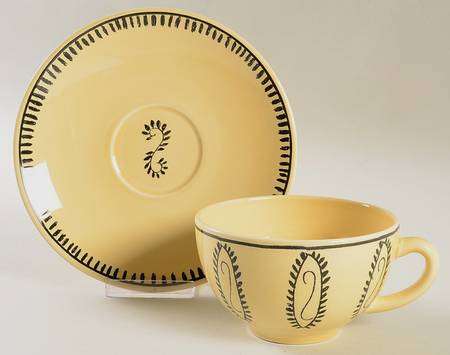 Alize Yellow Breakfast Cup & Saucer Set