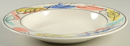 Arles Large Rim Soup Bowl