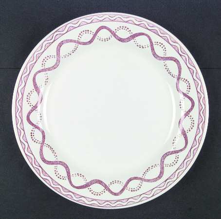 Aurelie Pink Dinner Plate