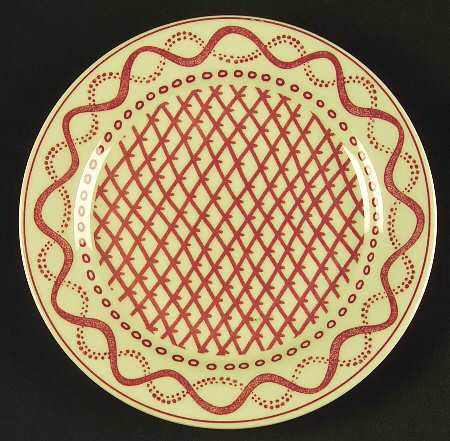 Aurelie Pink Bread & Butter Plate