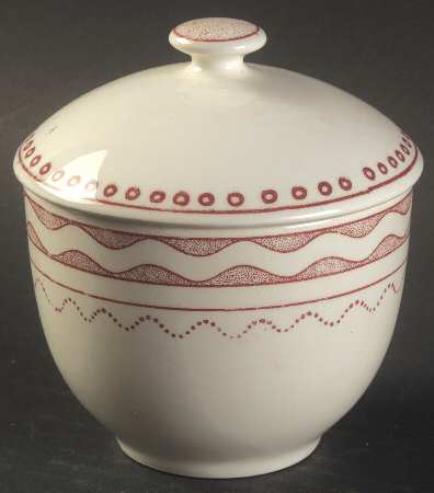 Aurelie Pink Sugar Bowl & Lid