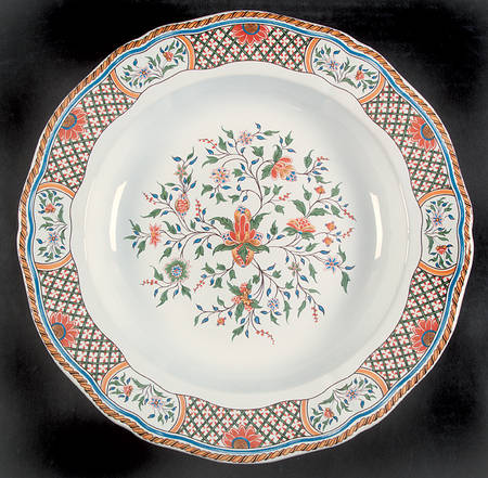 Au Sainfoin Deep Round Platter