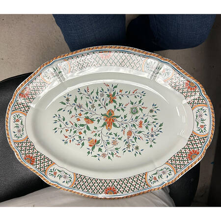 Au Sainfoin 15" Oval Serving Platter