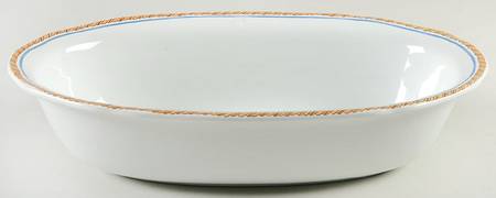 Au Sainfoin 10" Oval Vegetable Bowl
