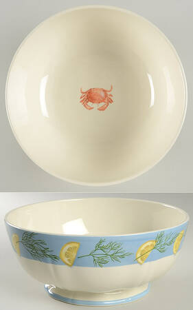 Belle Ile 9" Round Vegetable Bowl