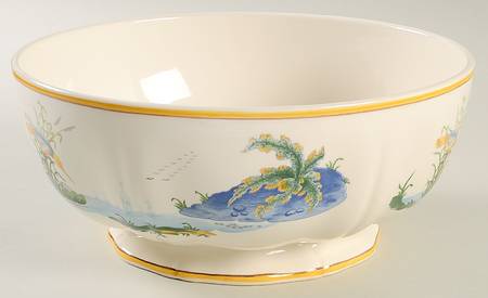 Caraibes 9" Round Vegetable Bowl